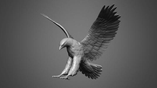 eagle sculpture