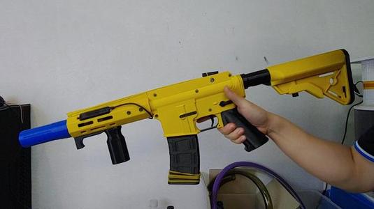 AR15 RUBBER BAND GUN (MLOK, AR15 parts compatible)