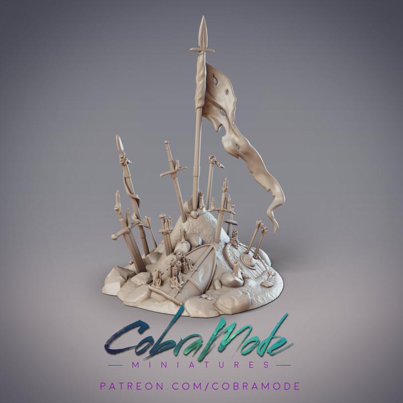 Sword Mound Battlefield Scatter Terrain