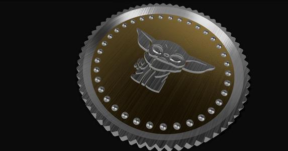 Yoda Grogu coin