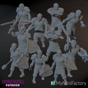 Modular Undead Soldiers