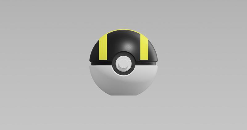 Pokeball Ultra Ball (Display)