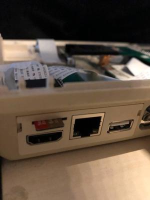 PiStorm32Lite+CM4 Back Trapdoor + µSD v2 Mk3