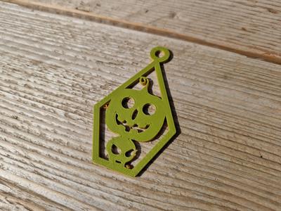 Treat Keyrings – Pumpkin Skull