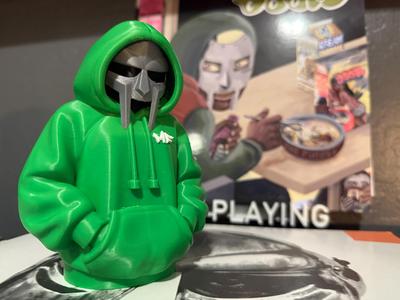 MF DOOM Hooded Bust