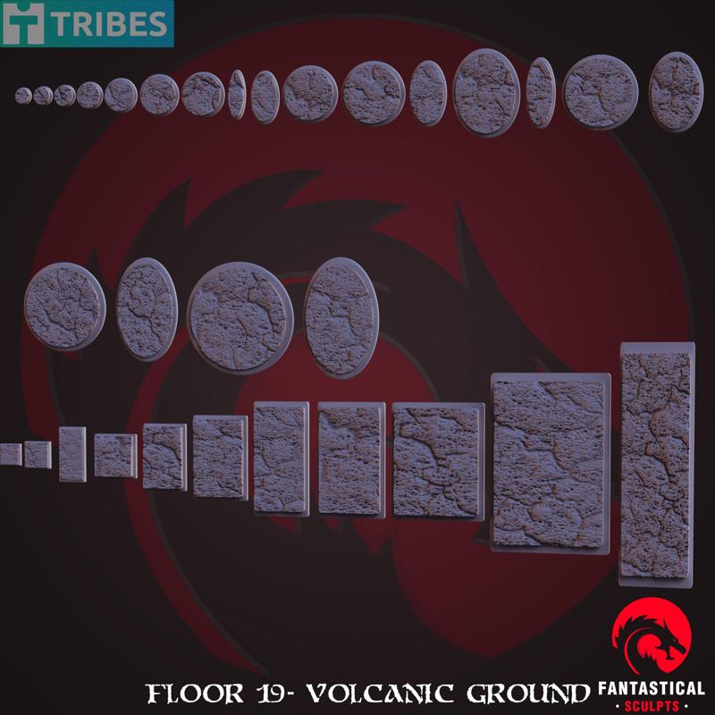 Floor 19 – Volcanic Ground