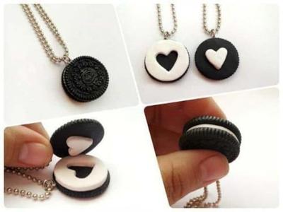 Cookie Keychain 3D Print Stl Files, Love 3D Print Files, Valentines Gift Idea