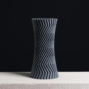 Zigzag Decoration Vase (vase mode)