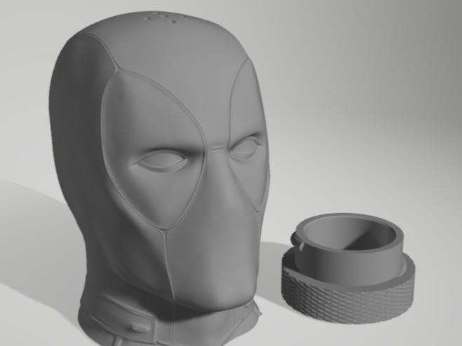 Deadpool Wolverine Kitchen Salt & Pepper Shakers