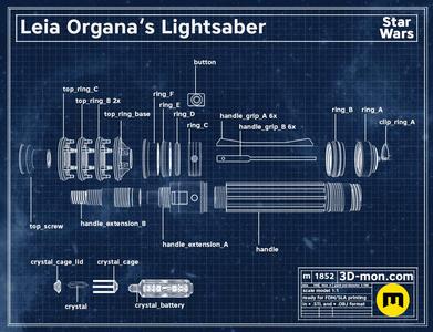 Leia Organa’s Lightsaber