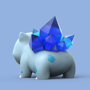 Crystal Bulbasaur