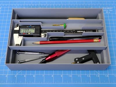 Caliper Sliding Tray Storage   