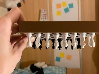 Travel/Small Chess Set with magnets   