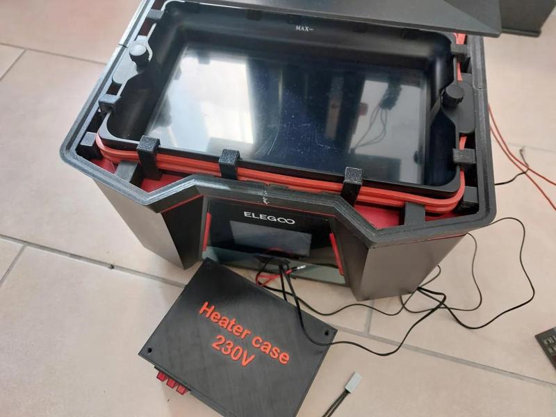DIY Heating System for SLA 3D Printers   