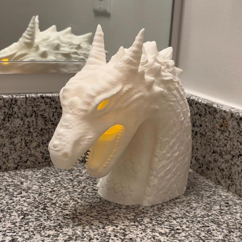 Ember Glow Dragon Head