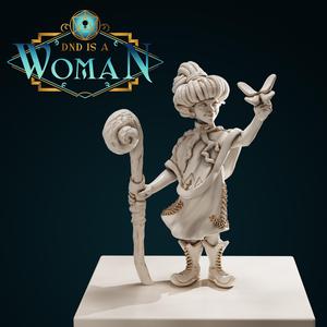 Gnome Druid – Fengles – 28/32mm and 75mm