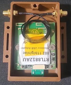 Case for rtl8812au board