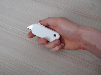 Utility Knife with Quick-Change Mechanism