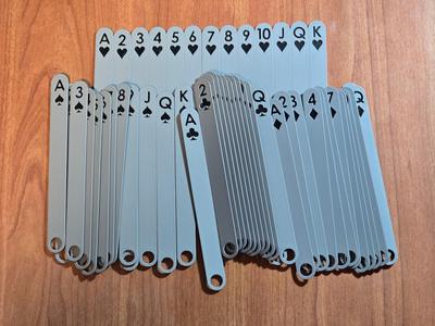 Playing Cards Popsicle Stick