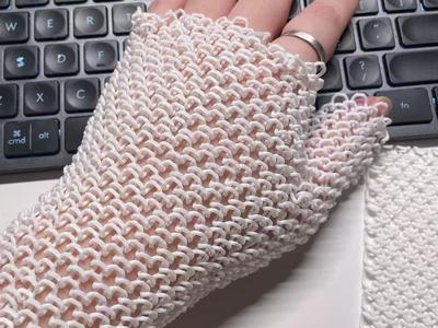 Simulated Knit Fabric