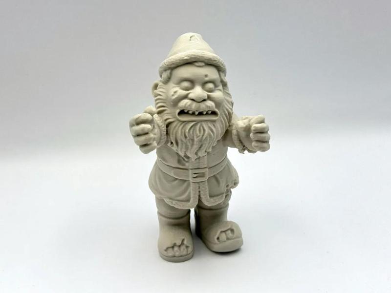 Zombie Santa Gnome