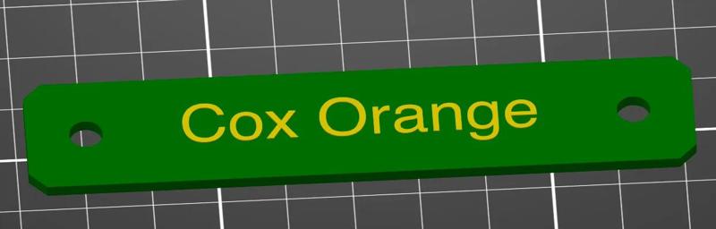 simple sign with holes