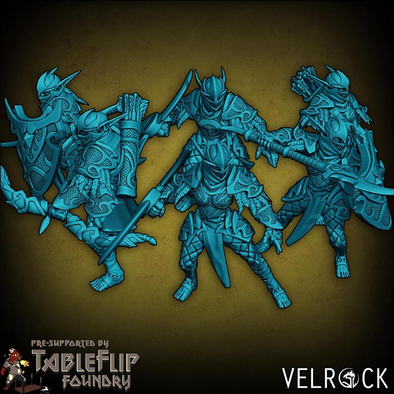 Night Elf Sentinels (PRESUPPORTED)