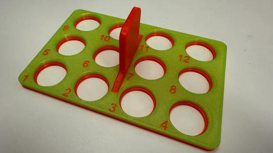 Cuvette stand (inner diameter 24 mm) for Spectro Xepos (EDX)