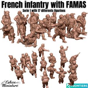 Modern French with FAMAS – 28mm