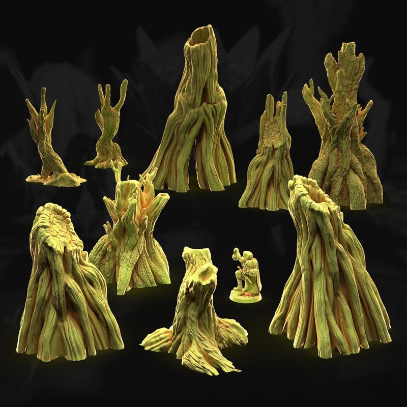 Swamp Trees Set