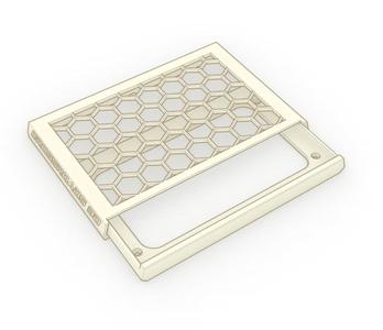 Prusa Core ONE Carbon Filter Pad Holder for Chamber Filtration