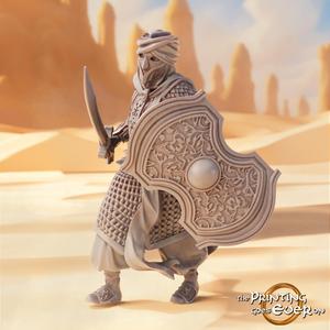 Easterner Swordsman C – Presupported