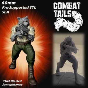 Combat Tails - Wolf Soldier