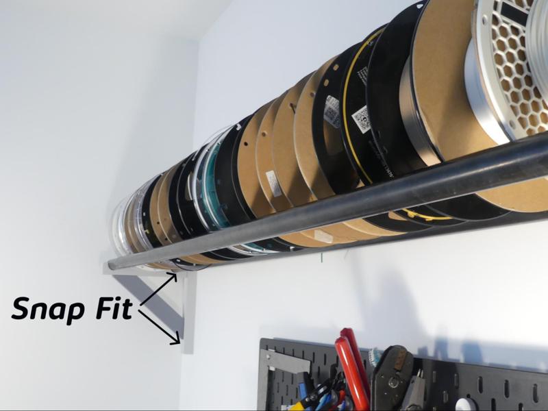 Nice Looking Wall Spool Rack – LORRY