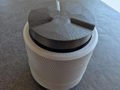 51mm Combo Tamper and Distributor, e.g., for Delonghi Dedica