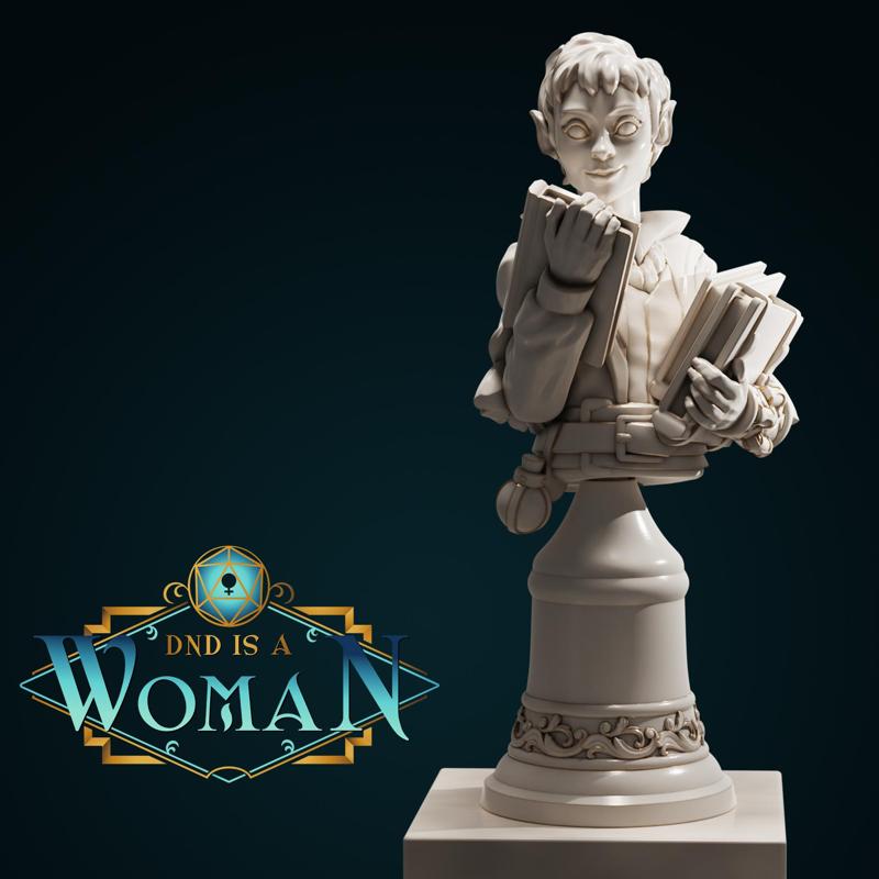 Gnome Wizard – Tinna Venn – Bust