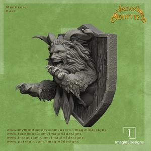 Manticore Bust