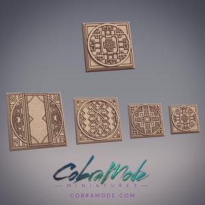 Imperial Hall Square Base Pack (4pcs)