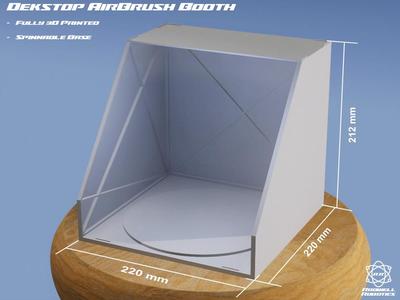 Desktop AirBrush Booth
