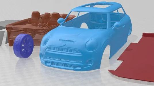 Mini Cooper S 2015 Printable Car