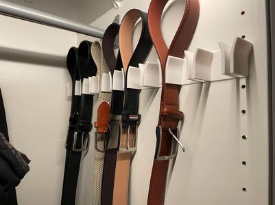 Belt hanger for IKEA Pax – up to 11 belts