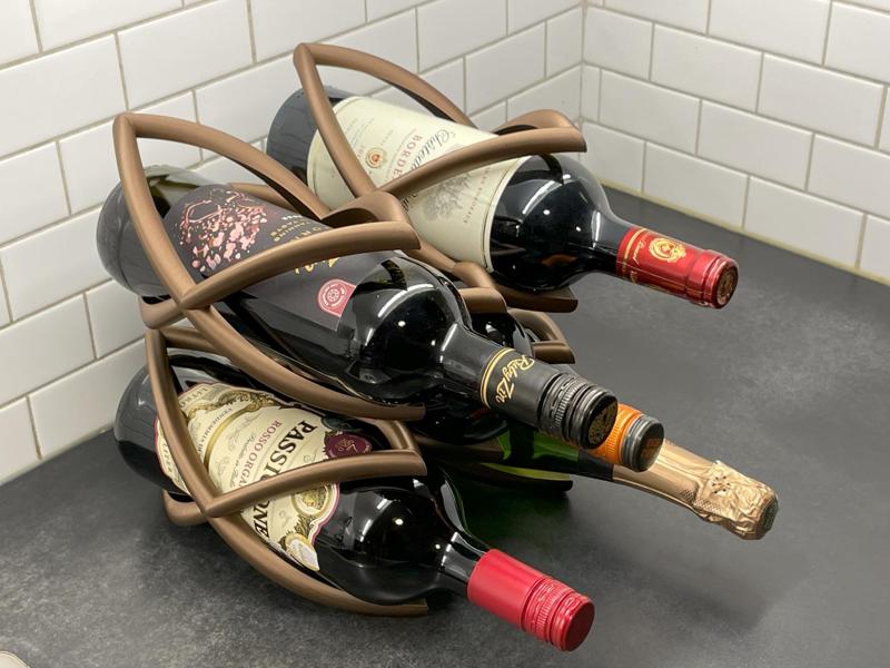 Wine Rack for 5 bottles