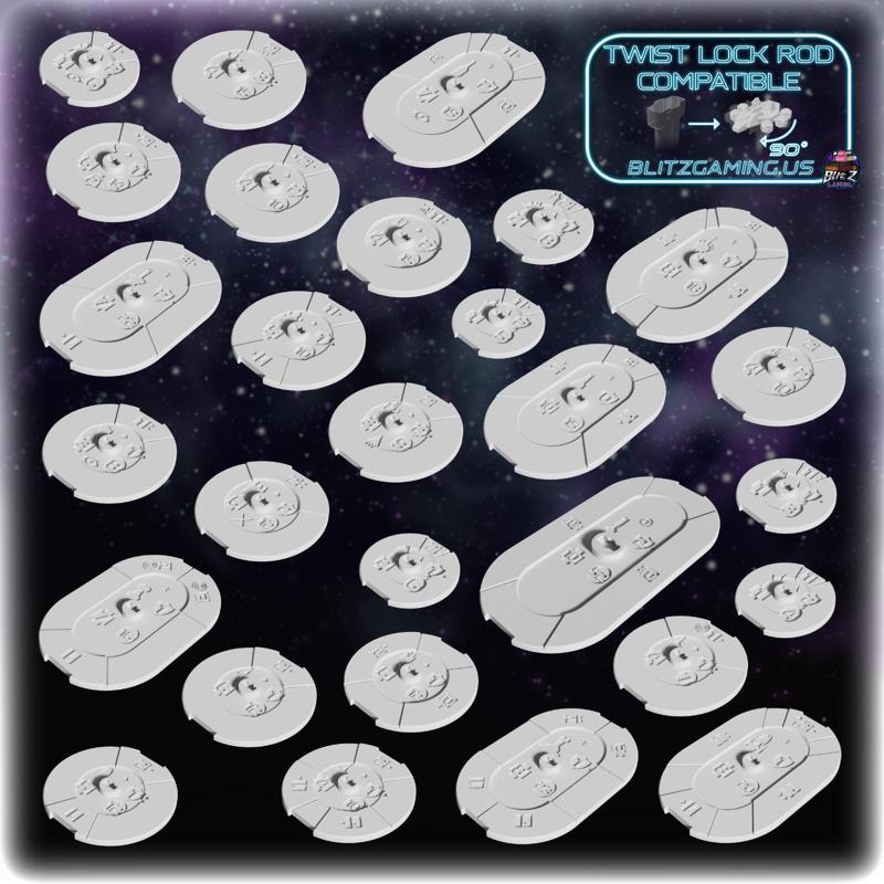 Brave Sun Custom Bases: Ships 1 – 28