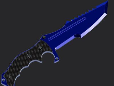 Huntsman Knife – Splited to parts