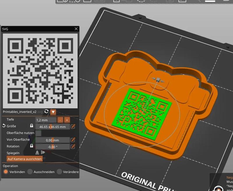 Put your Wish List QR Code on a Cookie with PrusaSlicer 2.7