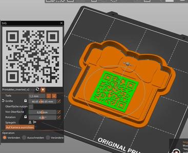 Put your Wish List QR Code on a Cookie with PrusaSlicer 2.7