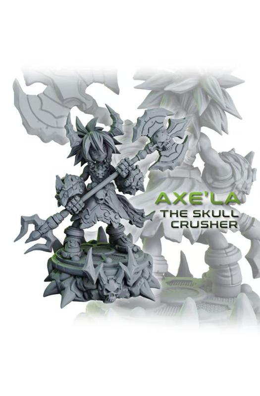 Atlas Chibis – Axe’la the Skull-Crusher