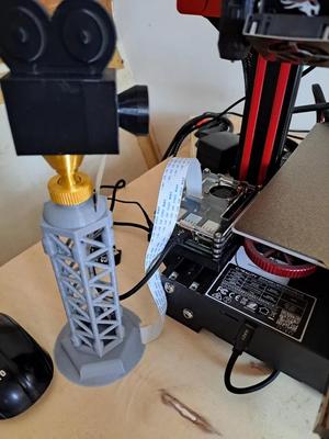 Support camera raspberry pi