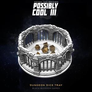 T3DT03 Dungeon Dice Tray:: Possibly Cool Dice Tower 3