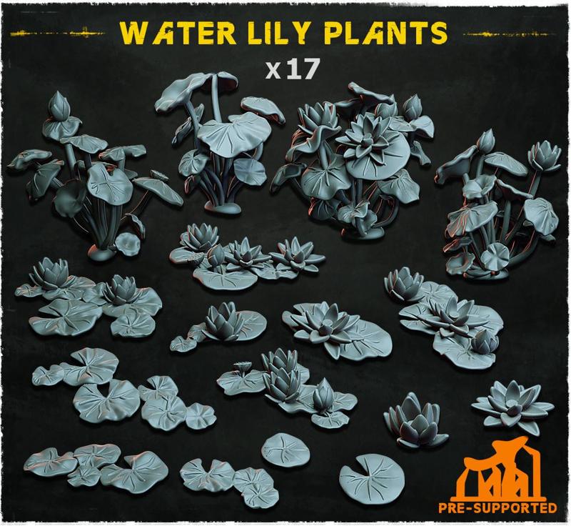 Water lily plants -Basing Bits 1.0